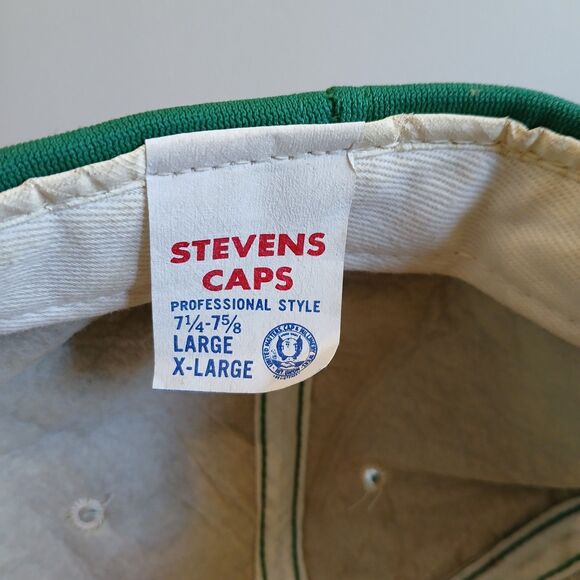Vintage Stevens Comfo-matic Snapback Hat Embroidered 7 1/4-7 5/8 L/XL MLB USA - Picture 6 of 8